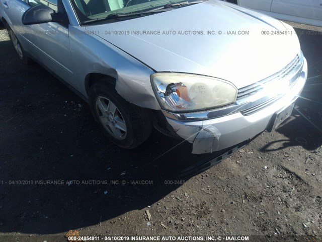 1G1ZT52835F314642 - 2005 CHEVROLET MALIBU LS SILVER photo 6