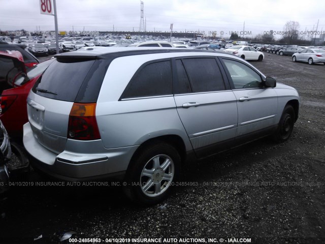 2A4GM68406R777381 - 2006 CHRYSLER PACIFICA TOURING GRAY photo 4