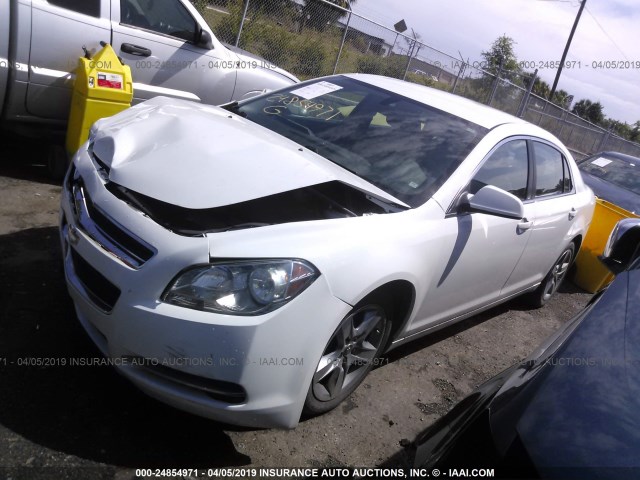 1G1ZC5E07AF210297 - 2010 CHEVROLET MALIBU 1LT 白色 照片 2