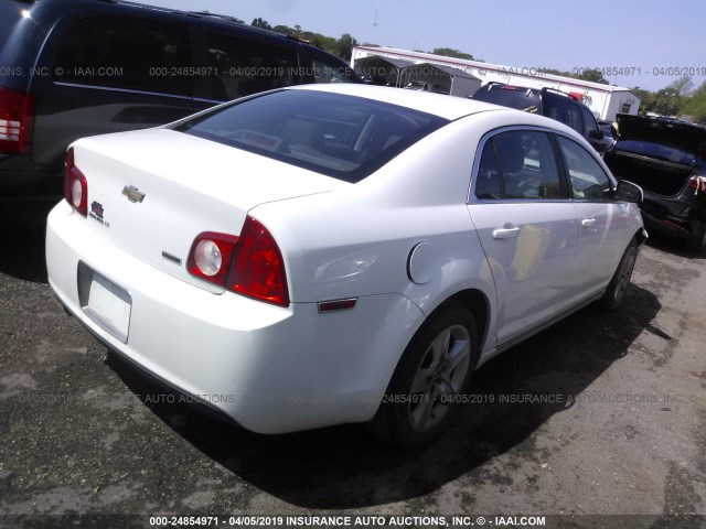 1G1ZC5E07AF210297 - 2010 CHEVROLET MALIBU 1LT 白色 照片 4
