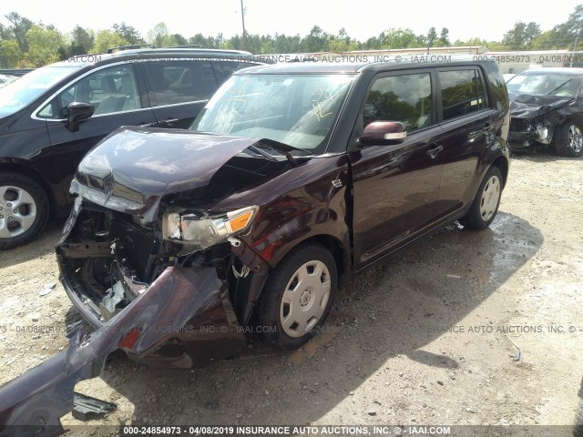JTLZE4FE0CJ010548 - 2012 TOYOTA SCION XB 紫色 照片 2