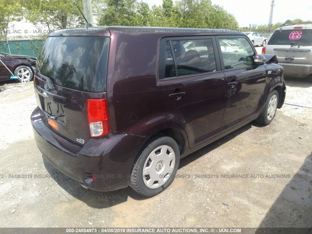 JTLZE4FE0CJ010548 - 2012 TOYOTA SCION XB 紫色 照片 4