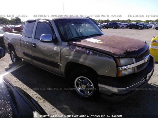 2GCEC19V541161584 - 2004 CHEVROLET SILVERADO C1500 TAN photo 1