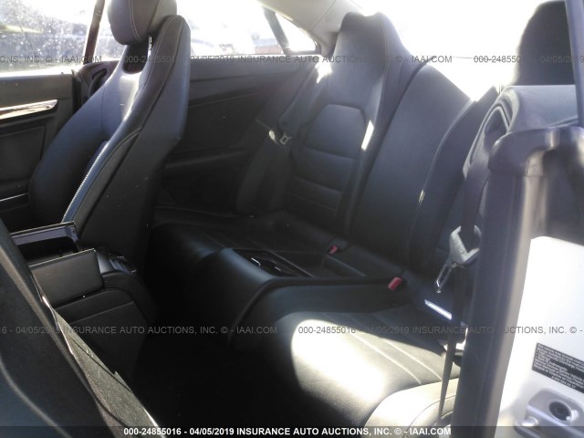 WDDKJ5KB6CF157816 - 2012 MERCEDES-BENZ E 350 WHITE photo 8