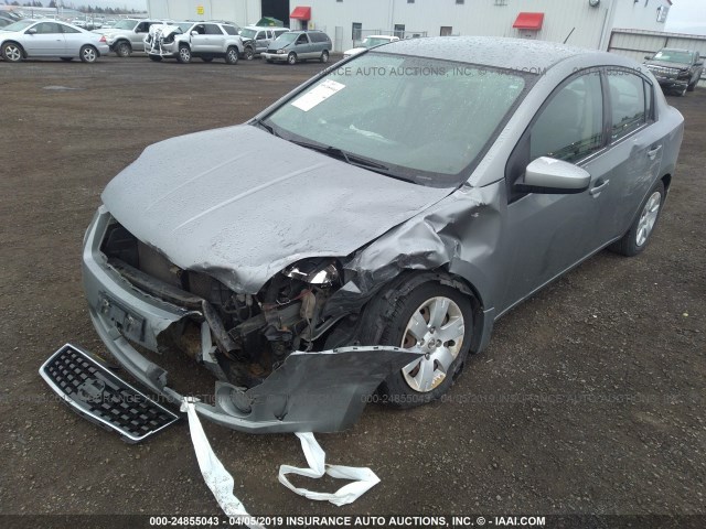 3N1AB61E08L648337 - 2008 NISSAN SENTRA 2.0/2.0S/2.0SL GRAY photo 2