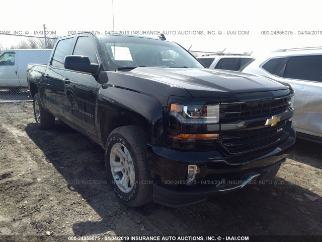 3GCUKREC4JG369296 - 2018 CHEVROLET SILVERADO K1500 LT BLACK photo 1