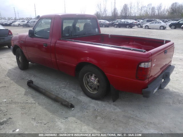 1FTYR10D33PB88543 - 2003 FORD RANGER RED photo 6