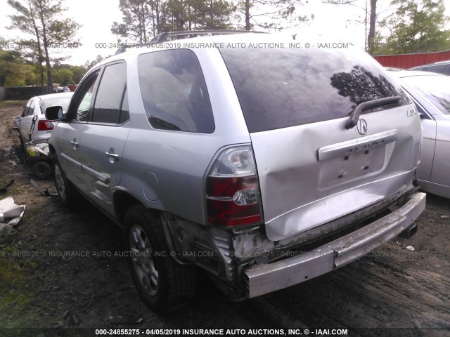 2HNYD18686H502808 - 2006 ACURA MDX TOURING SILVER photo 3