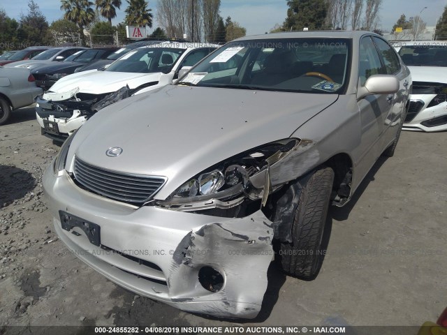 JTHBA30G365160047 - 2006 LEXUS ES 330 SILVER photo 2