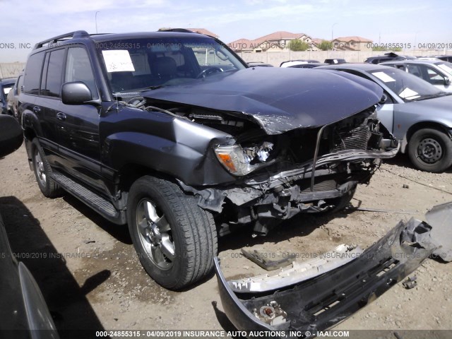 JTEHT05J272103846 - 2007 TOYOTA LAND CRUISER  GRAY photo 1