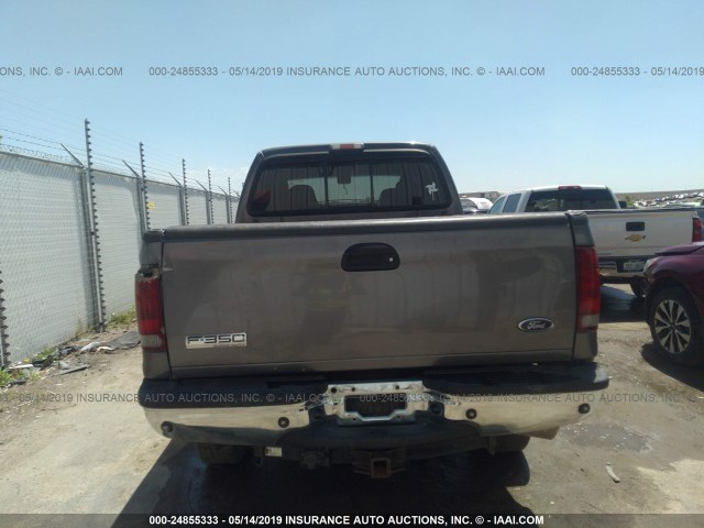 1FTWW31P36EC28608 - 2006 FORD F350 SRW SUPER DUTY GRAY photo 7