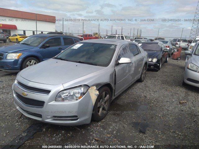 1G1ZD5EU1CF369156 - 2012 CHEVROLET MALIBU 2LT SILVER photo 2