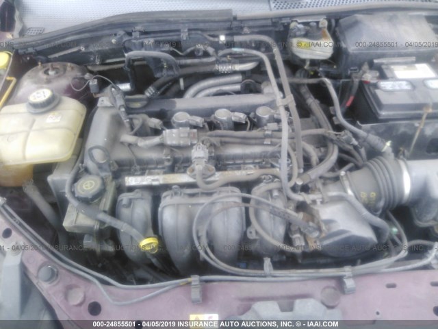 1FAFP34N87W122230 - 2007 FORD FOCUS ZX4/S/SE/SES MAROON photo 10