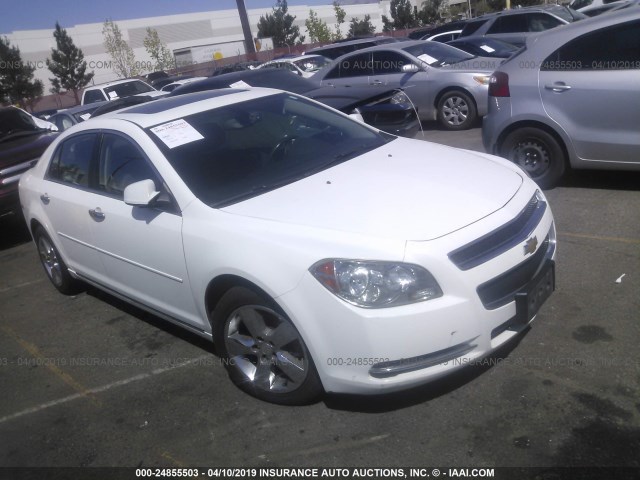 1G1ZD5E02CF338012 - 2012 CHEVROLET MALIBU 2LT WHITE photo 1