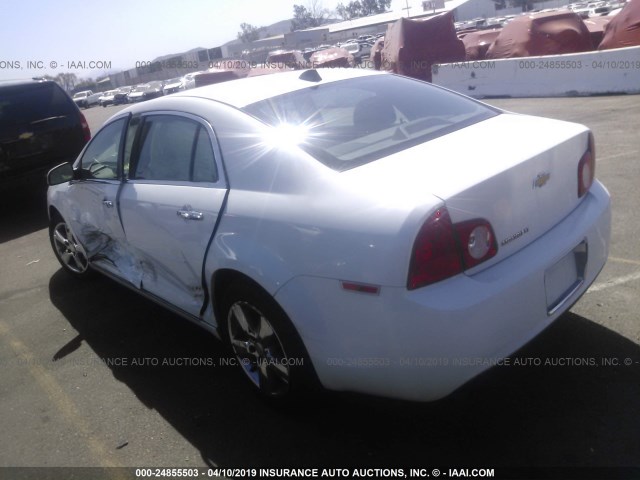 1G1ZD5E02CF338012 - 2012 CHEVROLET MALIBU 2LT WHITE photo 3