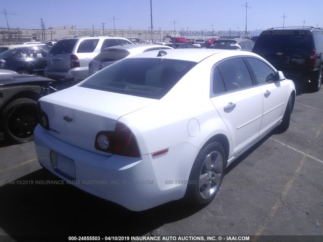 1G1ZD5E02CF338012 - 2012 CHEVROLET MALIBU 2LT WHITE photo 4