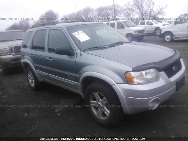 1FMYU49HX7KB88656 - 2007 FORD ESCAPE HEV GREEN photo 1