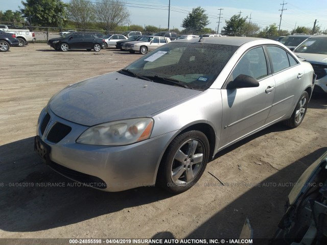 1G2ZH57N984192929 - 2008 PONTIAC G6 GT SILVER photo 2