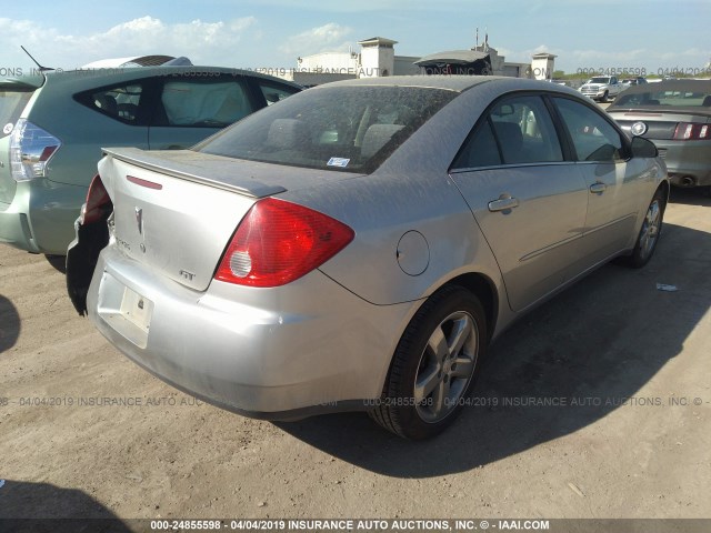 1G2ZH57N984192929 - 2008 PONTIAC G6 GT SILVER photo 4