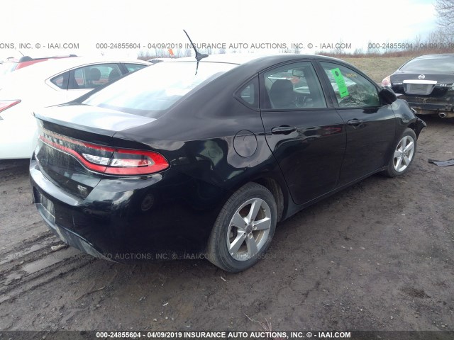 1C3CDFBB2GD529203 - 2016 DODGE DART SXT BLACK photo 4