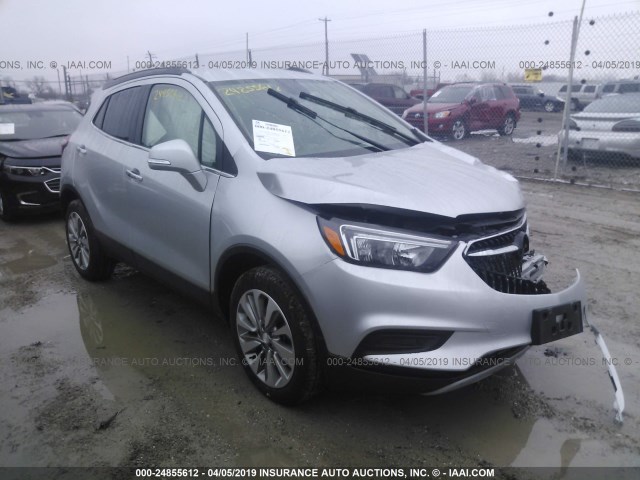 KL4CJESB2HB020203 - 2017 BUICK ENCORE PREFERRED SILVER photo 1