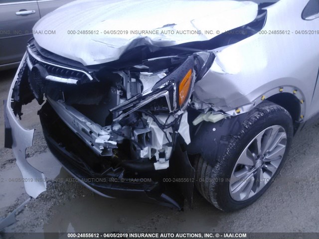 KL4CJESB2HB020203 - 2017 BUICK ENCORE PREFERRED SILVER photo 6