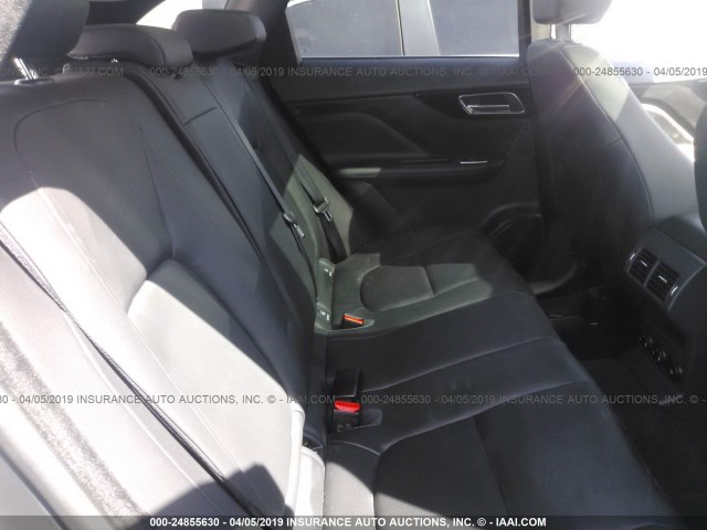 SADCS2FX3KA391878 - 2019 JAGUAR F-PACE BLACK photo 8