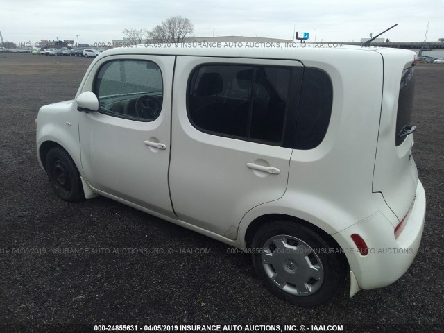 JN8AZ28R69T113217 - 2009 NISSAN CUBE S/SL WHITE photo 3