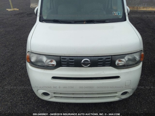 JN8AZ28R69T113217 - 2009 NISSAN CUBE S/SL WHITE photo 6