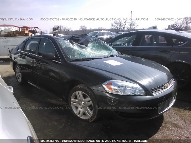 2G1WB5E31E1123461 - 2014 CHEVROLET IMPALA LIMITED LT GRAY photo 1