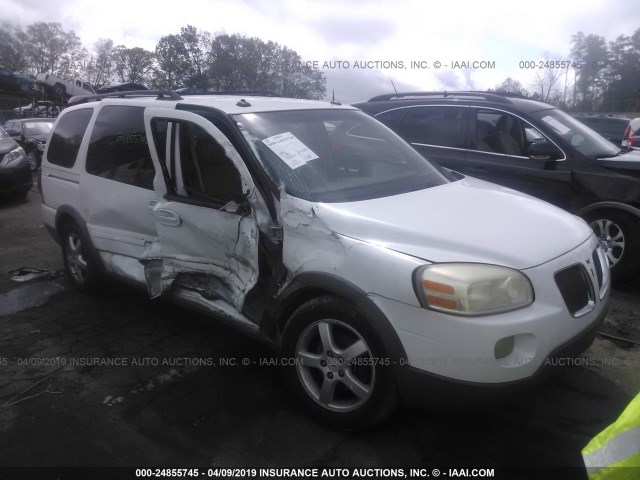 1GMDV33L65D169851 - 2005 PONTIAC MONTANA SV6 WHITE photo 1