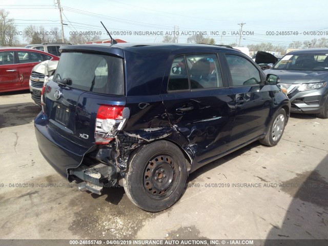 JTKKU10489J046875 - 2009 TOYOTA SCION XD BLUE photo 4