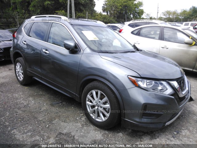 JN8AT2MT2HW153276 - 2017 NISSAN ROGUE S/SL/SV GRAY photo 1