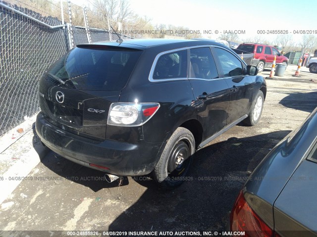 JM3ER293880176222 - 2008 MAZDA CX-7 BLACK photo 4