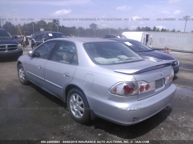 1HGCG66852A007551 - 2002 HONDA ACCORD EX/SE SILVER photo 3