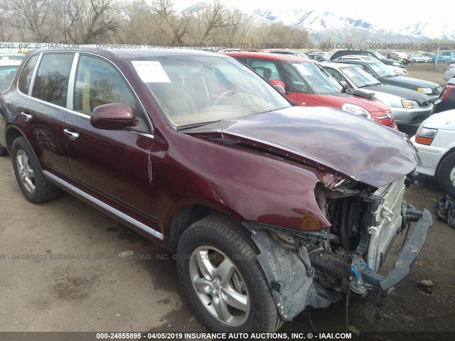 WP1AB29P76LA62608 - 2006 PORSCHE CAYENNE S PURPLE photo 1