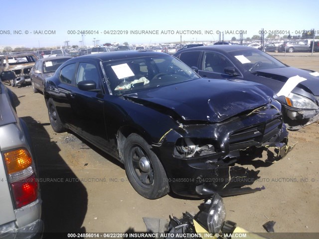 2B3KA43H77H644603 - 2007 DODGE CHARGER SE/SXT BLACK photo 1