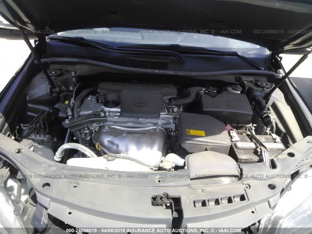 4T1BF1FK2FU914544 - 2015 TOYOTA CAMRY LE/XLE/SE/XSE Dark Blue photo 10