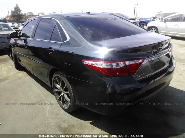 4T1BF1FK2FU914544 - 2015 TOYOTA CAMRY LE/XLE/SE/XSE Dark Blue photo 3