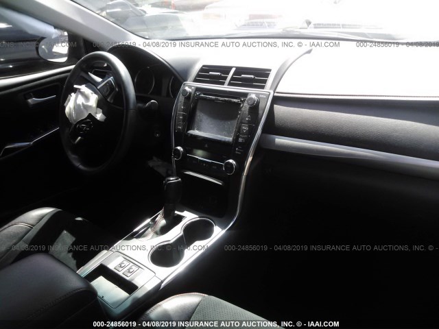 4T1BF1FK2FU914544 - 2015 TOYOTA CAMRY LE/XLE/SE/XSE Dark Blue photo 5