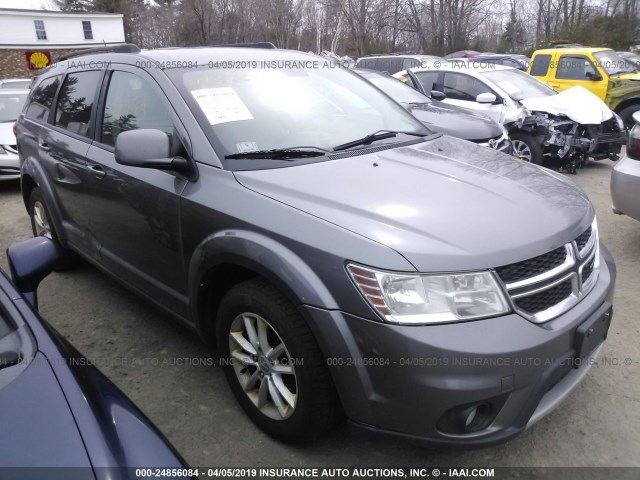 3C4PDCBG8DT596482 - 2013 DODGE JOURNEY SXT GRAY photo 1