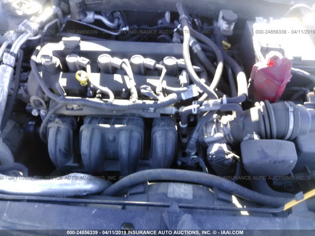 3FAHP0JA8CR196396 - 2012 FORD FUSION SEL BLACK photo 10