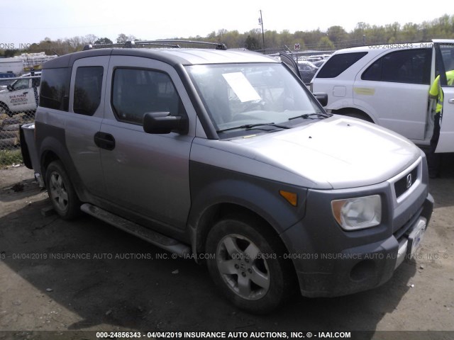 5J6YH28533L052288 - 2003 HONDA ELEMENT EX GRAY photo 1