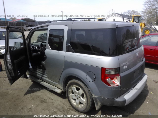 5J6YH28533L052288 - 2003 HONDA ELEMENT EX GRAY photo 3