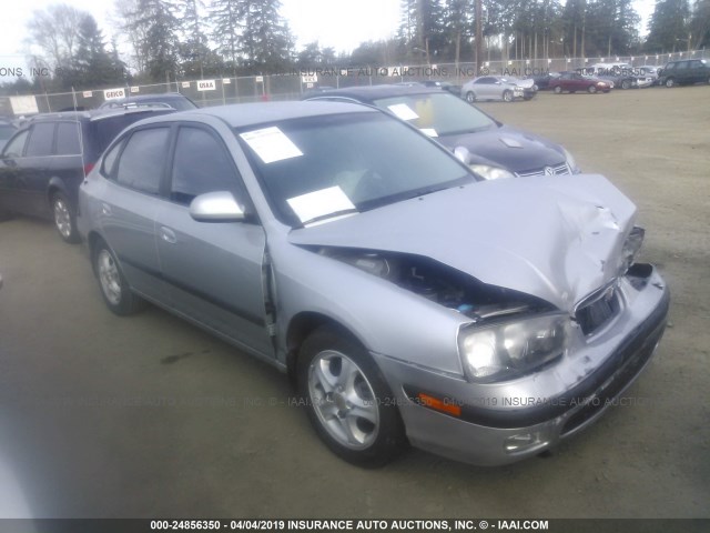 KMHDN55D02U059861 - 2002 HYUNDAI ELANTRA GLS/GT SILVER photo 1