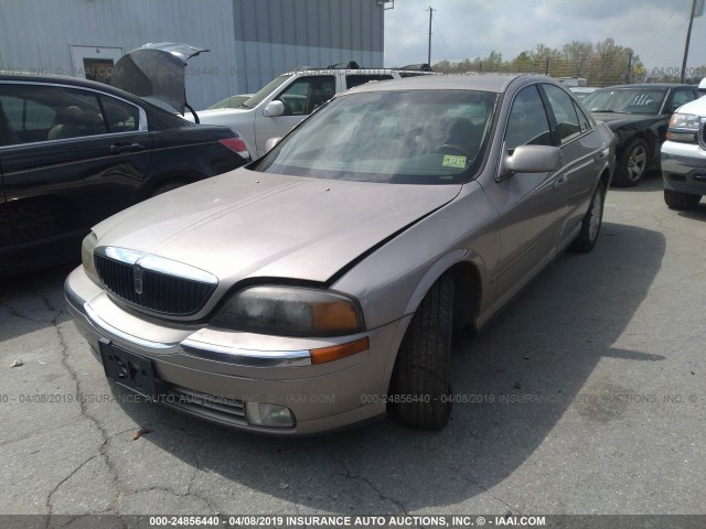 1LNHM86S42Y620770 - 2002 LINCOLN LS Pewter photo 2