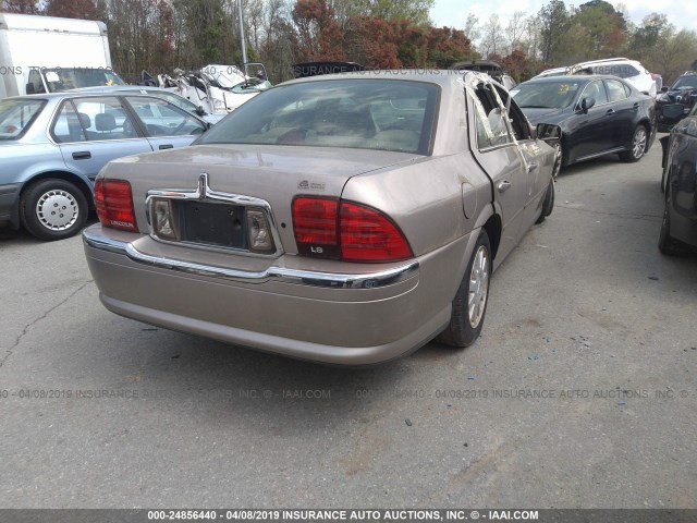 1LNHM86S42Y620770 - 2002 LINCOLN LS Pewter photo 4