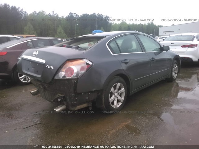 1N4AL21E78N411000 - 2008 NISSAN ALTIMA 2.5/2.5S GRAY photo 4