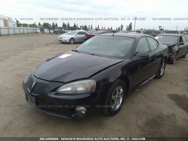 2G2WS522641153416 - 2004 PONTIAC GRAND PRIX GT2 შავი ფოტო 2