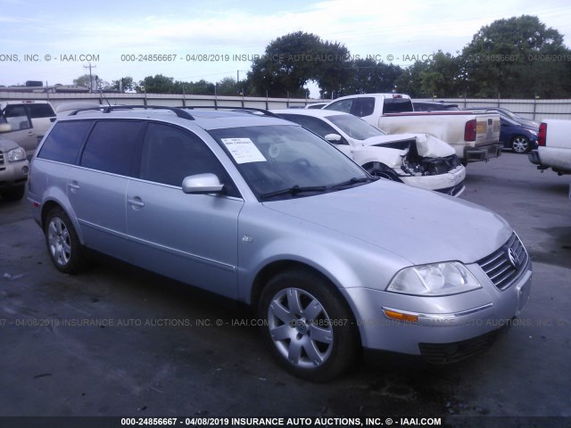 WVWWH63B43E411833 - 2003 VOLKSWAGEN PASSAT GLX ვერცხლისფერი ფოტო 1